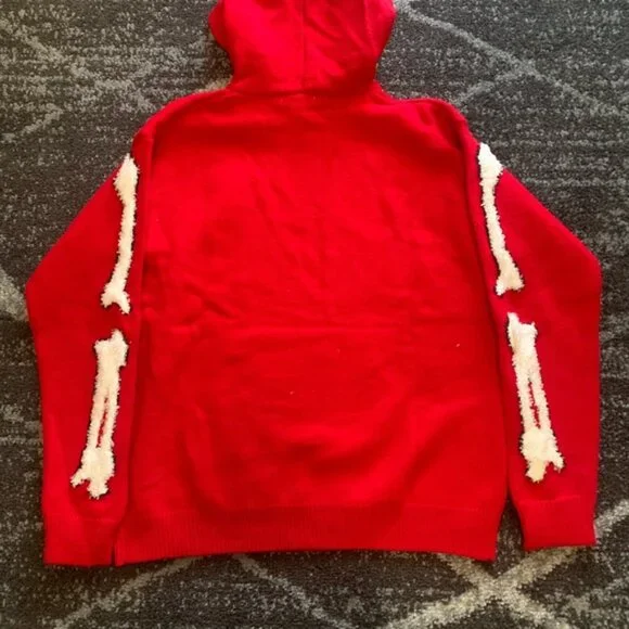 AMIRI knit Bone Hoodie Large, Medium, Small - Picture 4 of 4